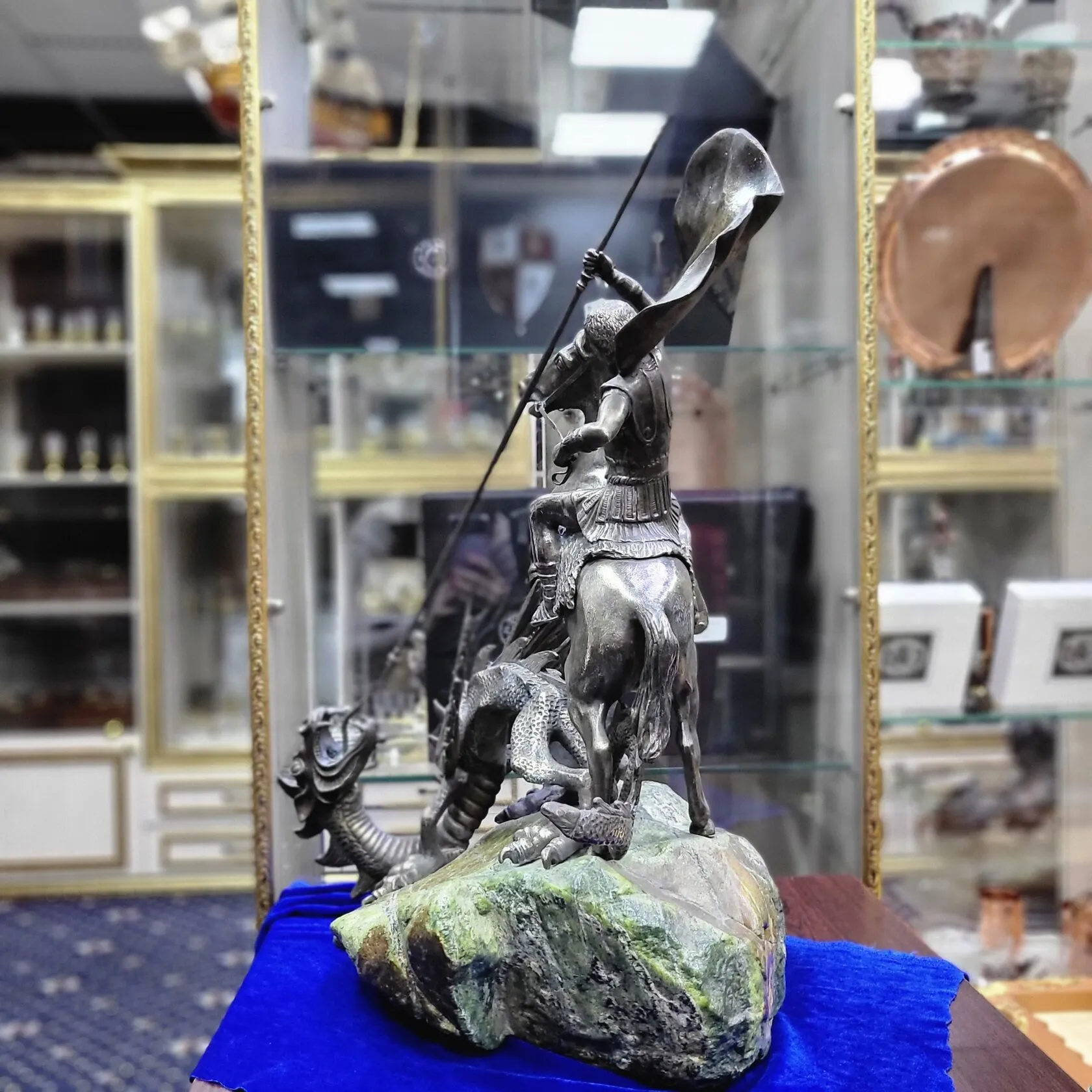 "Георгий Победоносец" на камне